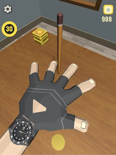 Knife Finger Game ডাউনলোড করুন – সেরা ফাইভ ফিঙ্গার ফিলেট গেম - Screenshot 11