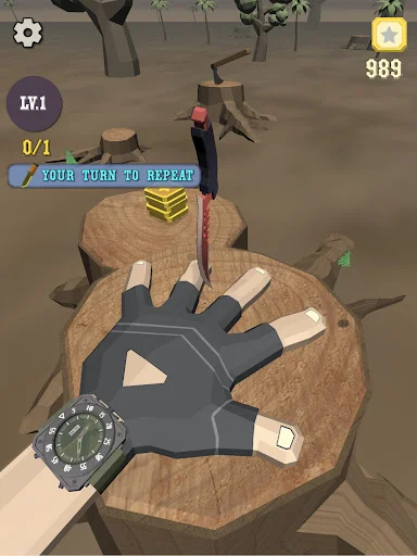 Knife Finger Game ডাউনলোড করুন – সেরা ফাইভ ফিঙ্গার ফিলেট গেম - Screenshot 12