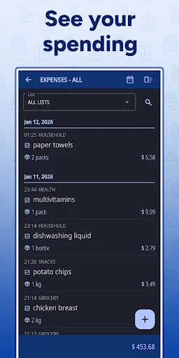 Shopping List – Enchan Li ডাউনলোড করুন – সেরা গ্রোসারি অ্যাপ - Screenshot 7