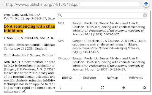 Google Scholar Button ডাউনলোড করুন – গবেষণার জন্য সেরা টুল - Screenshot 4