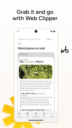 Evernote ডাউনলোড করুন – নোট এবং টু-ডু লিস্ট অর্গানাইজার অ্যাপ - Screenshot 7
