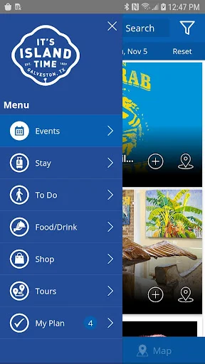 Visit Galveston ডাউনলোড করুন – সেরা ভ্রমণ গাইড অ্যাপ - Screenshot 1