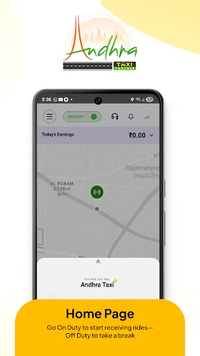 Andhra Taxi Partner ডাউনলোড করুন – আপনার অটো বা গাড়ি দিয়ে আয় করুন - Screenshot 3