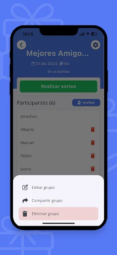 Secret Santa 2025 Generator ডাউনলোড করুন – সেরা গিফট এক্সচেঞ্জ অ্যাপ - Screenshot 3