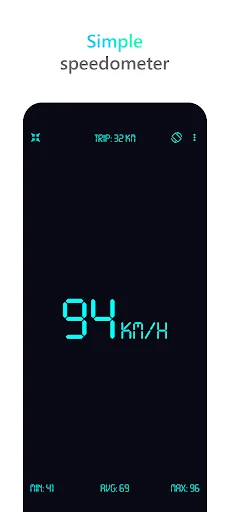 Speedometer ডাউনলোড করুন – দ্রুত এবং নির্ভুল জিপিএস স্পিড ট্র্যাকার - Screenshot 1