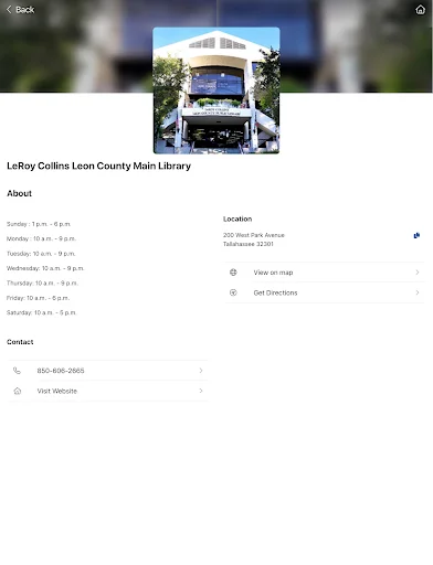 Leon County Public Library অ্যাপ ডাউনলোড করুন – বই ও তথ্যের ভাণ্ডার - Screenshot 18