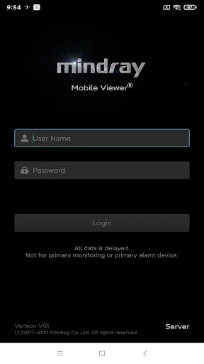 Mindray Mobile Viewer ডাউনলোড করুন – রিয়েল-টাইম পেশেন্ট মনিটরিং - Screenshot 1