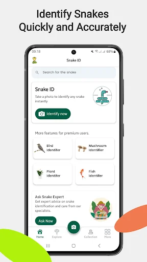 Snake Identifier ডাউনলোড করুন – সাপের নাম ও তথ্য জানুন - Screenshot 1
