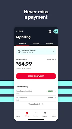 MyFrontier অ্যাপ ডাউনলোড করুন – আপনার অ্যাকাউন্ট ও বিল ম্যানেজ করুন - Screenshot 11