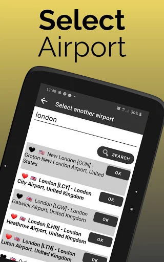 Fort Lauderdale Flights ডাউনলোড করুন – ফ্লাইট ট্র্যাকার অ্যাপ - Screenshot 15