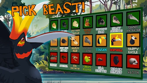 Tiger Fights Lion: Forest War ডাউনলোড করুন – সেরা অ্যাকশন গেম - Screenshot 2